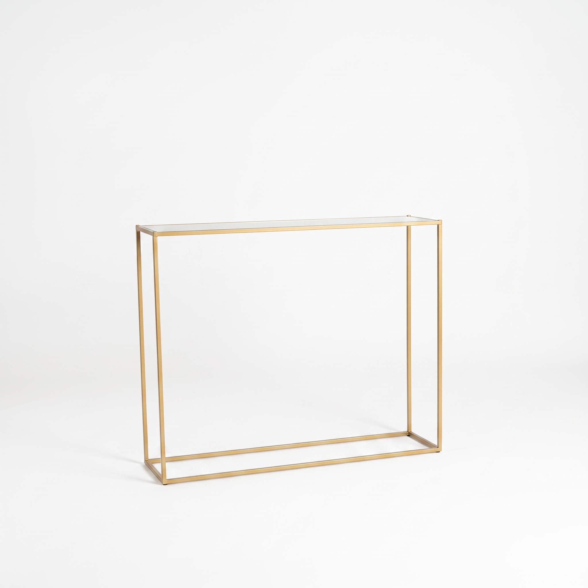 Rectangular Gold Display Stand